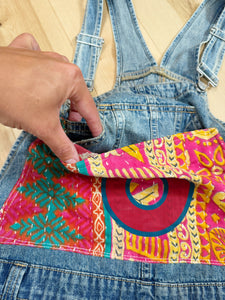 Phish Kantha Cutoff 3 Pocket Denim Overalls - Size XXL left!