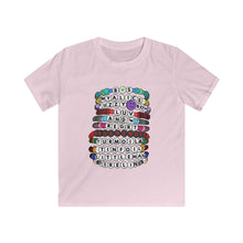 Load image into Gallery viewer, YOUTH Billy Strings Swiftie Style Friendship Bracelet Kids Softstyle Tee