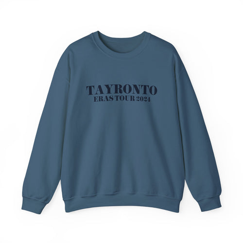 Tayronto Eras Tour Blue Unisex Heavy Blend™ Crewneck Sweatshirt