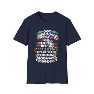 Swiphtie Phish Phriendship Bracelets Unisex Softstyle T-Shirt