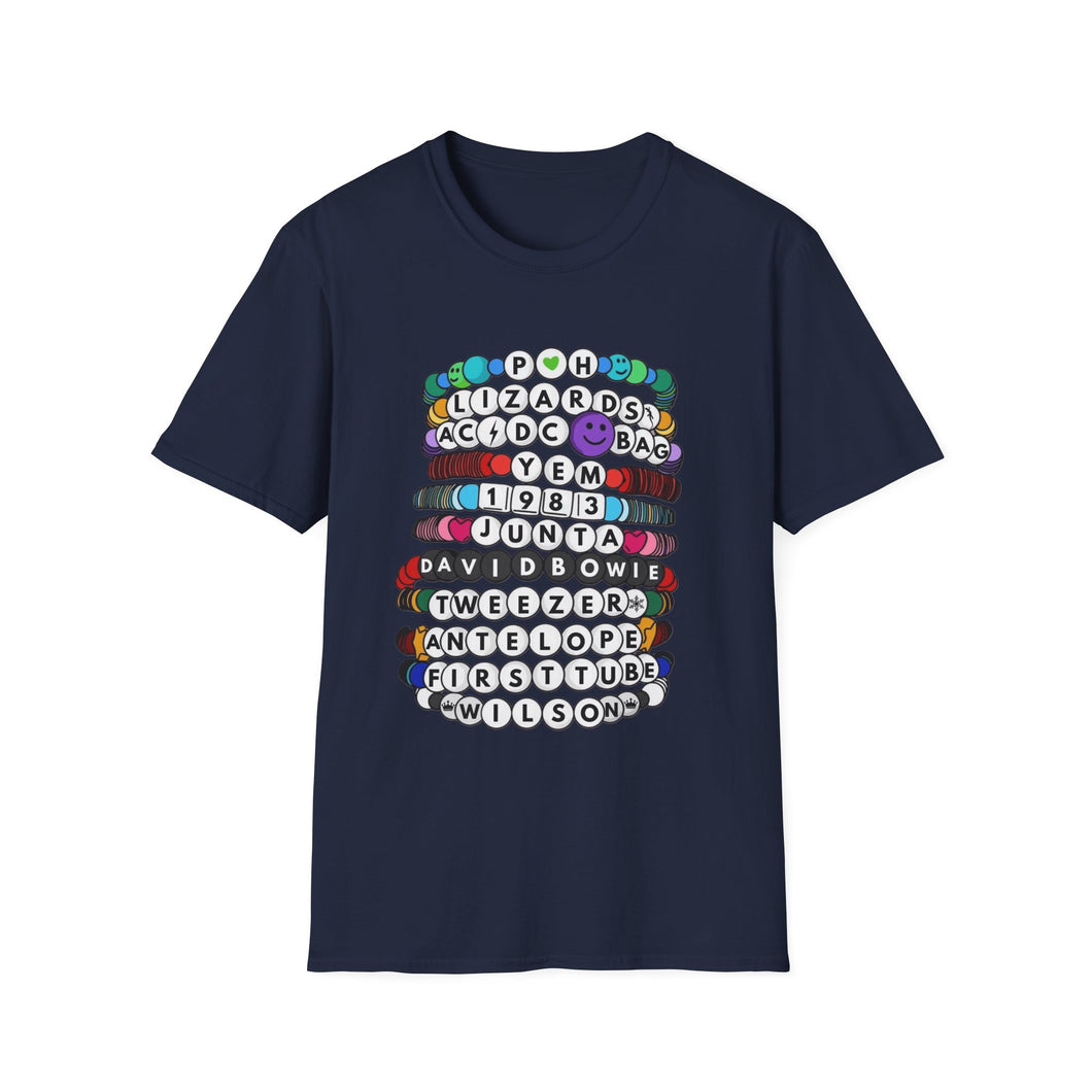 Swiphtie Phish Phriendship Bracelets Unisex Softstyle T-Shirt