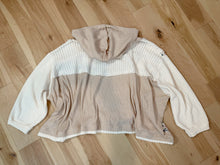 Load image into Gallery viewer, Peace is DEAD Floral Almond Patchy Ribbed Grateful Hoodie - ONE Size S/M left!