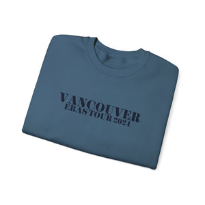 Vancouver Eras Tour Blue Unisex Heavy Blend™ Crewneck Sweatshirt
