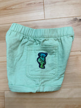 Load image into Gallery viewer, Dancing Bear Sage Green Toddler Tour Shorts - Size 2T