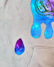 Load image into Gallery viewer, Umphreys McGee Drippy Tie Dye Purple Umph Love Hoodie - Ladies L/XL