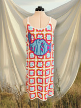 Load image into Gallery viewer, Granny Square Lined Phish Summer Tour Dress - Fits up to a Size M/L