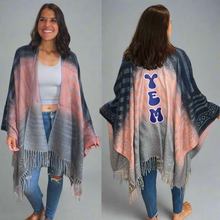 Load image into Gallery viewer, Way Out West Ombré Tribal You Enjoy My Phish Kimono/Shawl - One size fits all (Only One Made!)