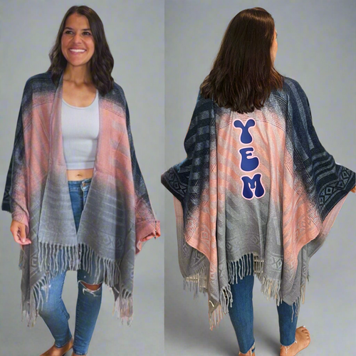 Way Out West Ombré Tribal You Enjoy My Phish Kimono/Shawl - One size fits all (Only One Made!)