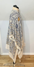 Load image into Gallery viewer, Blossoms Blooming Floral Grateful Dead Cream Kimono - One size fits ALL (ONE left!)