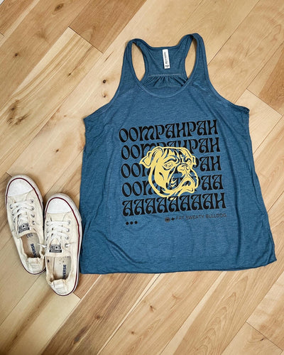 Harpua Deep Teal Flowy Racerback Phish Tank - Size S>2XL