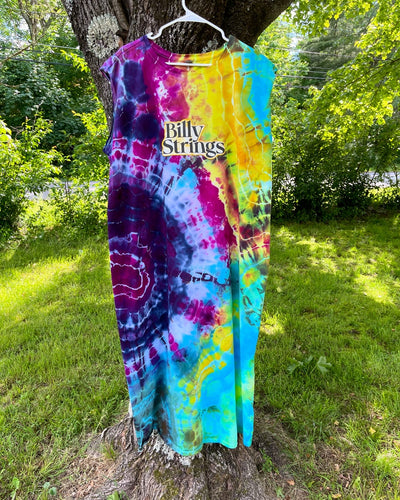 Billy Strings Tie Dye Maxi Dress - Plus Size 2X