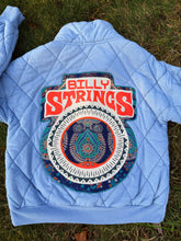 Load image into Gallery viewer, Billy Strings Blue Quilted Tapestry Jacket - One Size Small/Medium or Medium left!