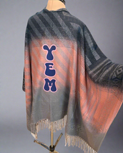 Load image into Gallery viewer, Way Out West Ombré Tribal You Enjoy My Phish Kimono/Shawl - One size fits all (Only One Made!)