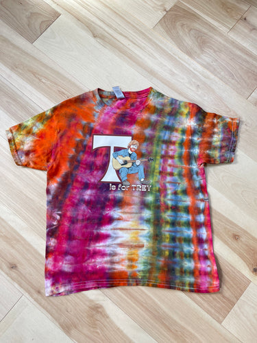 Youth Medium T is for Trey Tie Dye Phish Tee