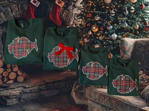 Phamily Phish Forest Green Holiday Sweaters- Youth and Adult Sizes