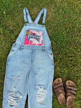 Load image into Gallery viewer, Phish Kantha Triple Pocket Denim Overalls - One Size Large