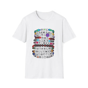 Pretty Lights Kandi/Swiftie Style Friendship Bracelets Unisex Softstyle T-Shirt