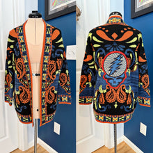 Load image into Gallery viewer, Steal Your Paisley Grateful Cardigan Sweater