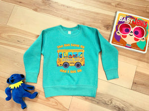 The Bus Came By And I Got On Grateful Sesame Crewneck Sweatshirt - Size 5/6 left!