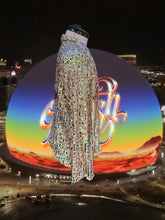 Load image into Gallery viewer, Champagne and Phish Bubbles Vegas Sequin Jacket - Size Medium/Lrg