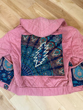 Load image into Gallery viewer, Grateful Dusty Rose Mexicali Quilted Jacket - Fits a Ladies size Med/Lrg