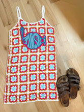 Load image into Gallery viewer, Granny Square Lined Phish Summer Tour Dress - Fits up to a Size M/L