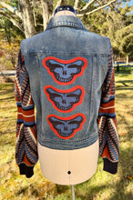 Load image into Gallery viewer, Steal Your Denim Sweater Sleeve Jacket - Fits a Size Small OR Medium