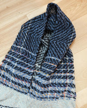 Load image into Gallery viewer, Billy MF Strings Herringbone Tweed Hooded Poncho - One size fits all (LAST ONE!)