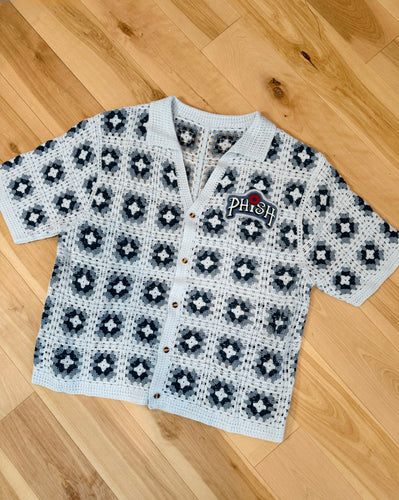 It’s Ice! Crochet Phish Shirt -  ONE Men’s Size Medium!