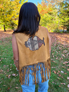 Wrangler x Phish Fringy Festival Vest - Size M/L
