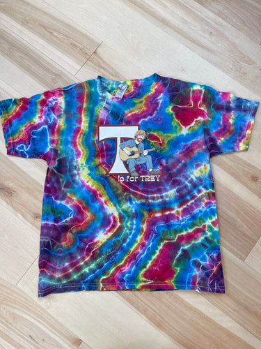 Youth Large T is for Trey Tie Dye Phish Tee