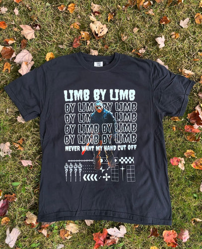 Limb By Limb Jason Halloween Inspired Phish Tee - Size Med>3XL