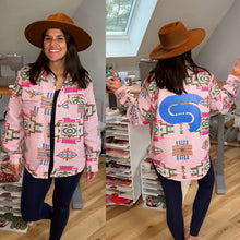 Load image into Gallery viewer, STS9 Aztec Button Down Jacket Shirt - One size M/L left!