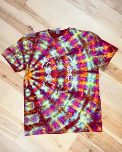 Her Life Was Saved By Rock n Roll Phish Tie Dye Tee - Size Medium
