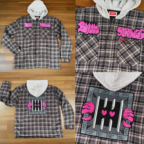 O Billy Where Art Thou Bluegrass Prisoner Quilted Flannel Jacket - Only ONE Men’s Size XL left!
