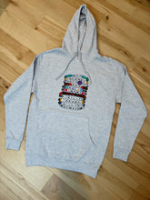 Load image into Gallery viewer, Widespread Panic Friendship Bracelet Heather Grey Hoodie - Unisex Small through 2XL
