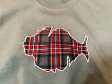 Load image into Gallery viewer, O Come All ‘Ye Phish Heads Sage Green and Plaid Crewneck - Size S&gt;3XL
