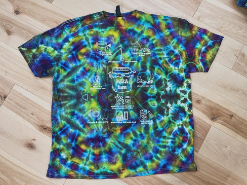 Reba Jam Tie Dye Phish Tee - Size 2XL