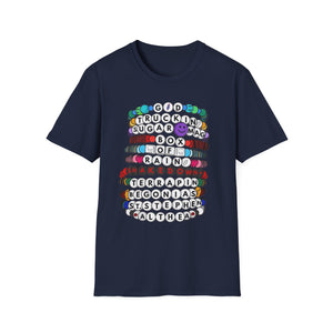 Grateful Swiftie Style Friendship Bracelets Unisex Softstyle T-Shirt