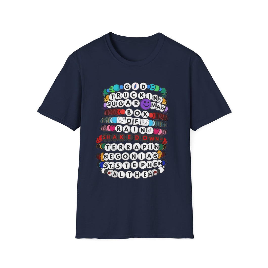 Grateful Swiftie Style Friendship Bracelets Unisex Softstyle T-Shirt