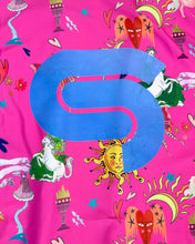 Load image into Gallery viewer, STS9 Vibrant Psychedelic Drawings Kimono and Shorts Set - One Size M/L(8) available!