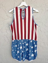 Load image into Gallery viewer, Gonna Dance These Blues Away Rockdale Romper - Size Medium left!