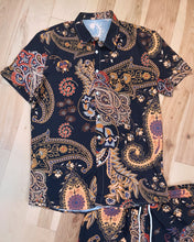 Load image into Gallery viewer, Paisley and Floral Pretty Lights Men’s Set - Size L and XL!