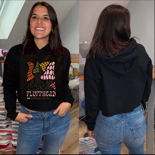 Phish Fluffhead Black Cropped Hoodie - One in each size made!