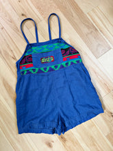 Load image into Gallery viewer, Billy Strings Linen Perwinkle Deadstock Aztec  Overalls - Size Medium