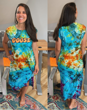 Load image into Gallery viewer, Goose Tie Dye Maxi Dress - Size Medium