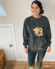 Load image into Gallery viewer, Harpua Stealth Black on Black Pepper Comfort Colors Phish Crewneck Sweatshirt - One in each size Left!