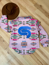 Load image into Gallery viewer, STS9 Aztec Button Down Jacket Shirt - One size M/L left!