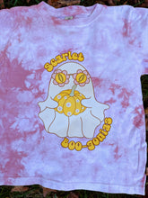 Load image into Gallery viewer, Scarlet Boo-gonias Grateful Ghost Tie Dye Toddler Tee - Size 2T, 3T, 4T and 5/6