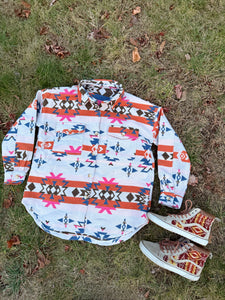 Billy Strings Aztec Button Down Jacket Shirt - Ladies S/M and L/XL left!